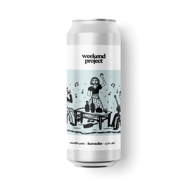 Karaoke beer artwork