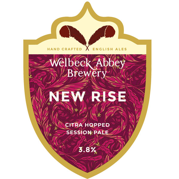 New Rise beer artwork