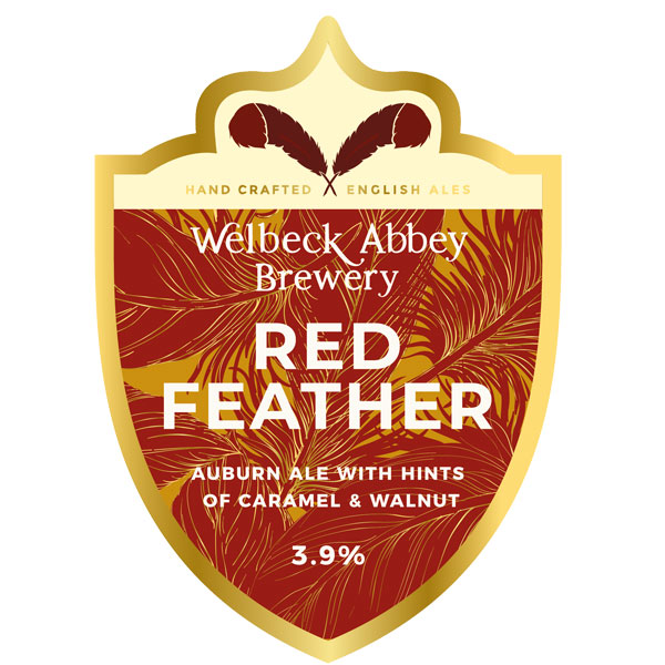 Red Feather beer artwork