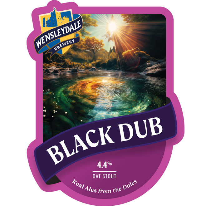 Black Dub beer artwork