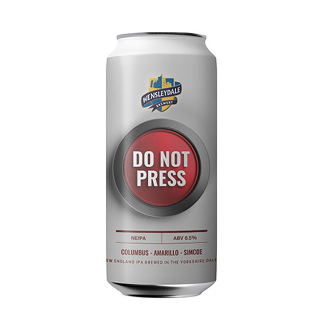Do Not Press beer artwork