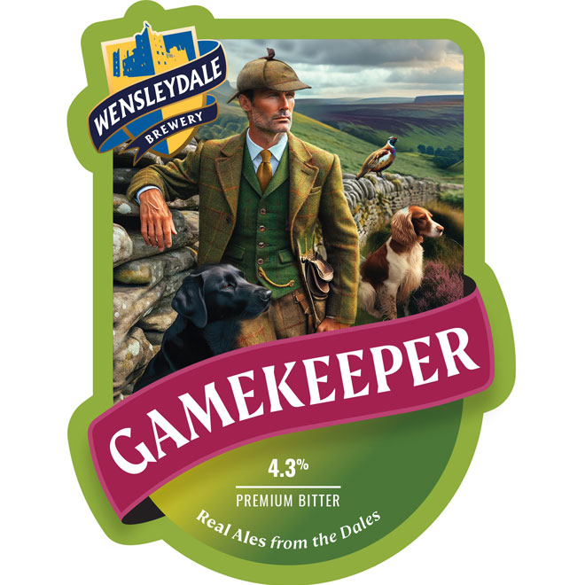 Game Keeper beer artwork