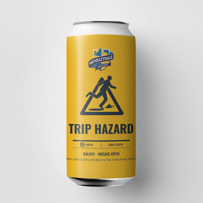 Trip Hazard beer artwork