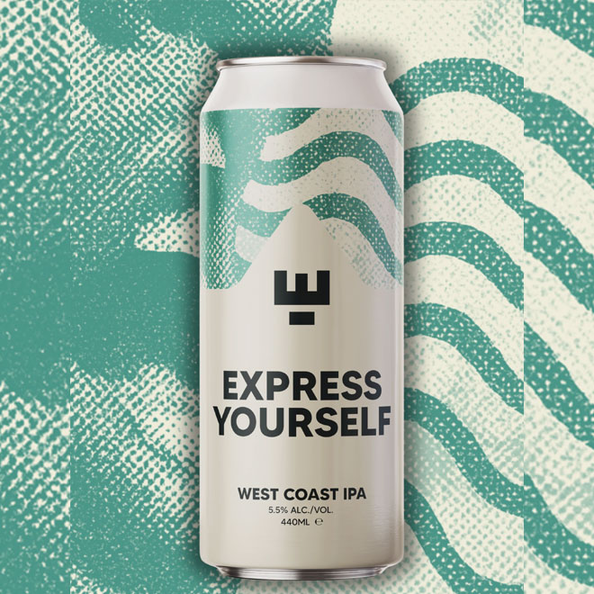 Express Yourself beer artwork