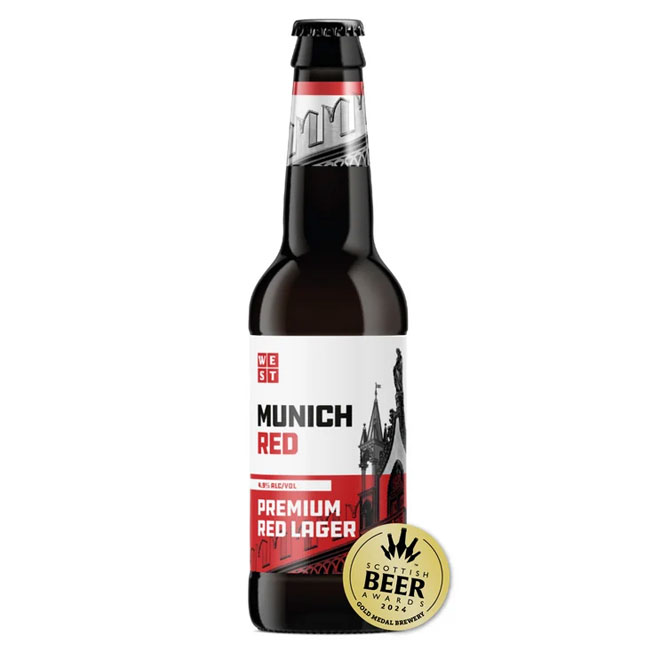 Munich Red beer artwork