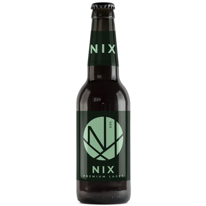 NIX Premium Lager beer artwork