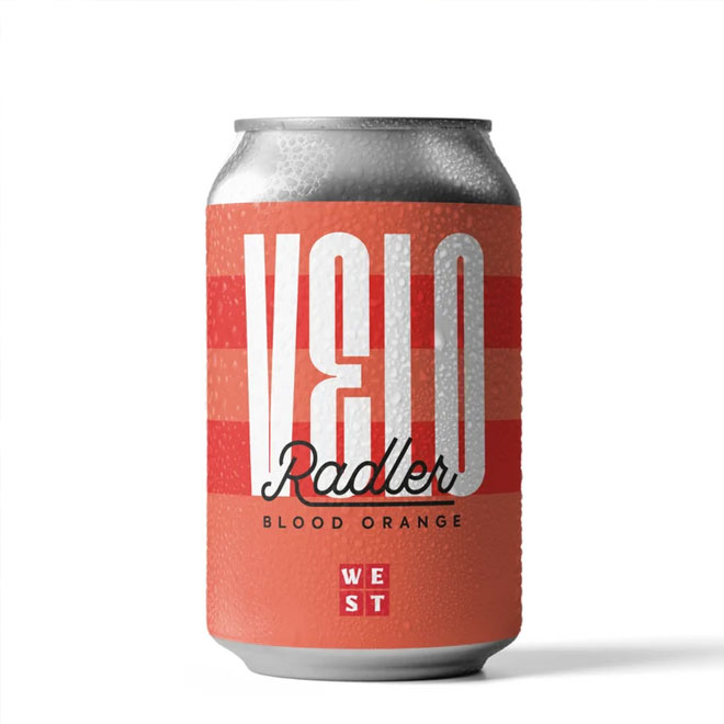 VELO Blood Orange beer artwork