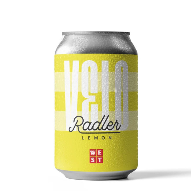 VELO Lemon beer artwork