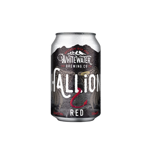 Hallion Red beer artwork