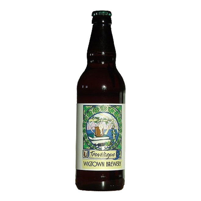 Travelogue beer artwork