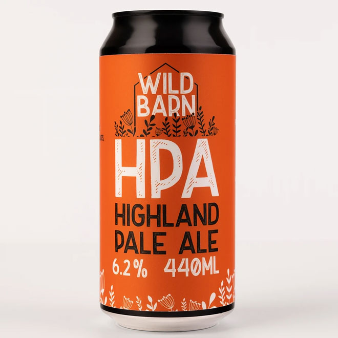 Highland Pale Ale beer artwork