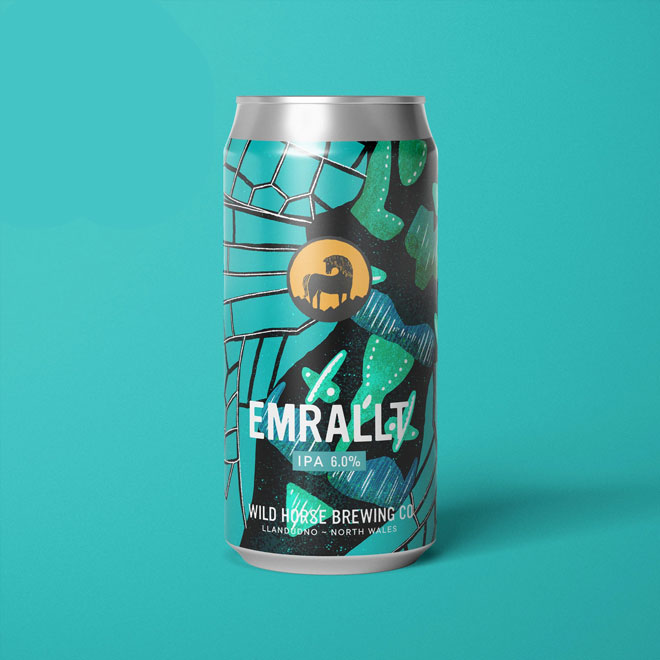 Emrallt beer artwork