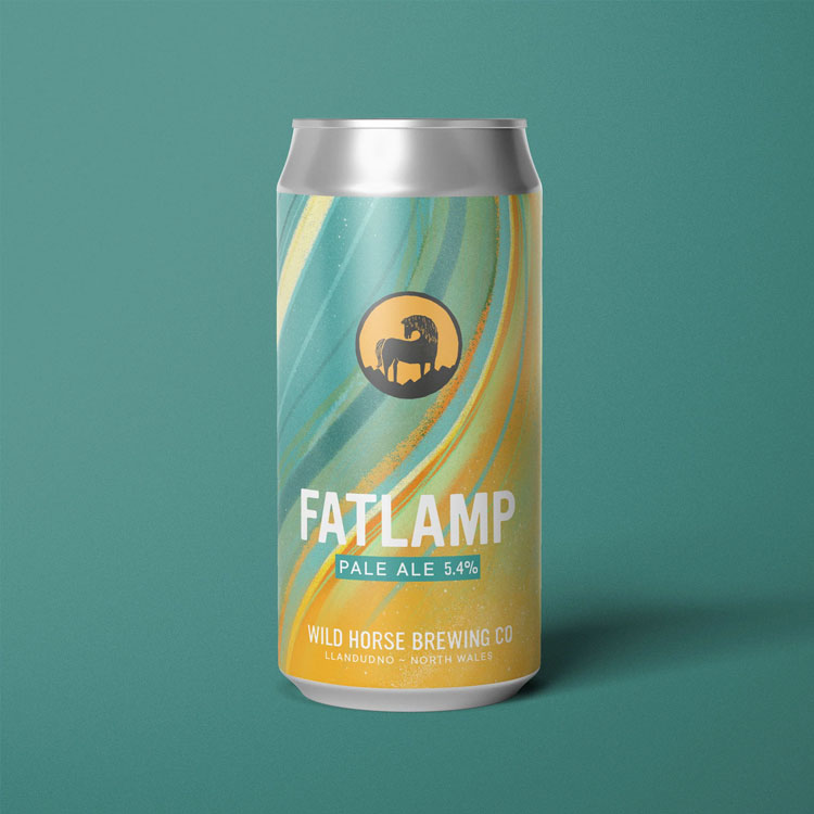 Fatlamp beer artwork