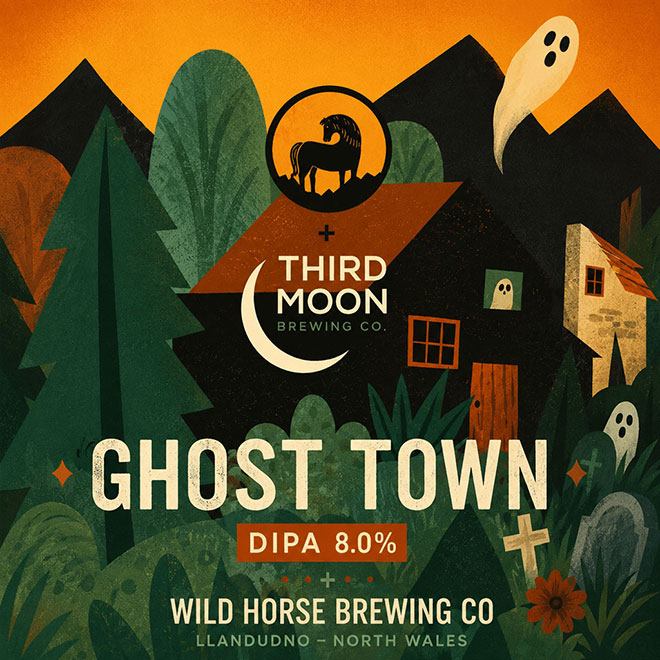 Ghost Town beer artwork