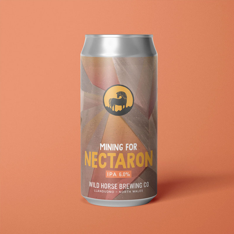 Mining For Nectaron beer artwork