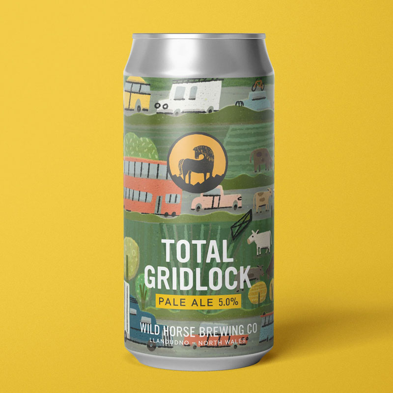 Total Gridlock beer artwork