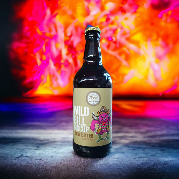 Wild Bill Hiccup beer artwork