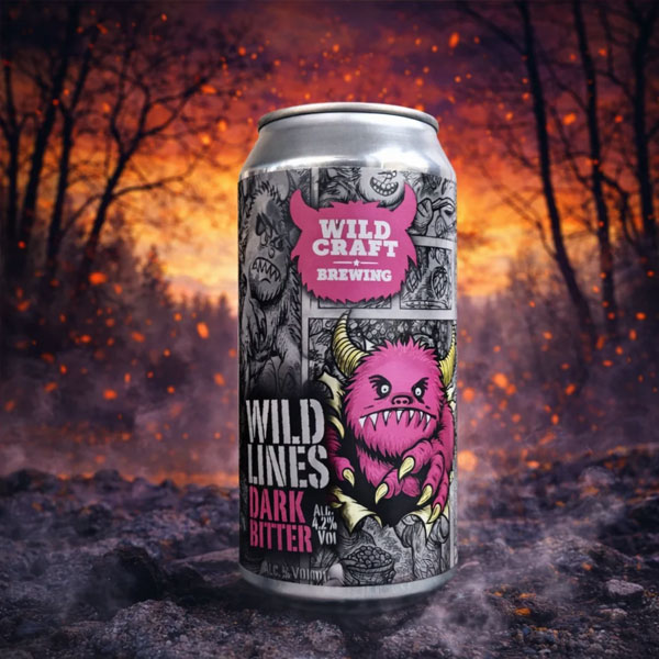 Wild Lines beer artwork