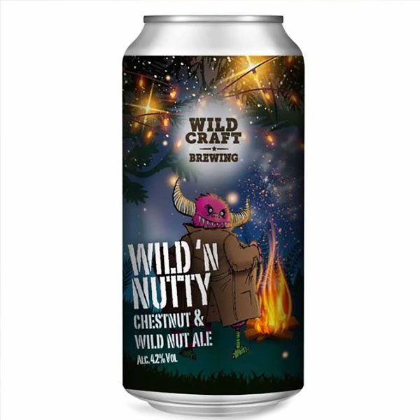Wild'N Nutty beer artwork