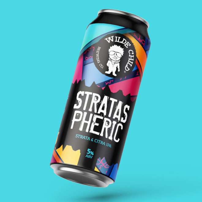 Artwork for Strataspheric by Wilde Child Brewing Co