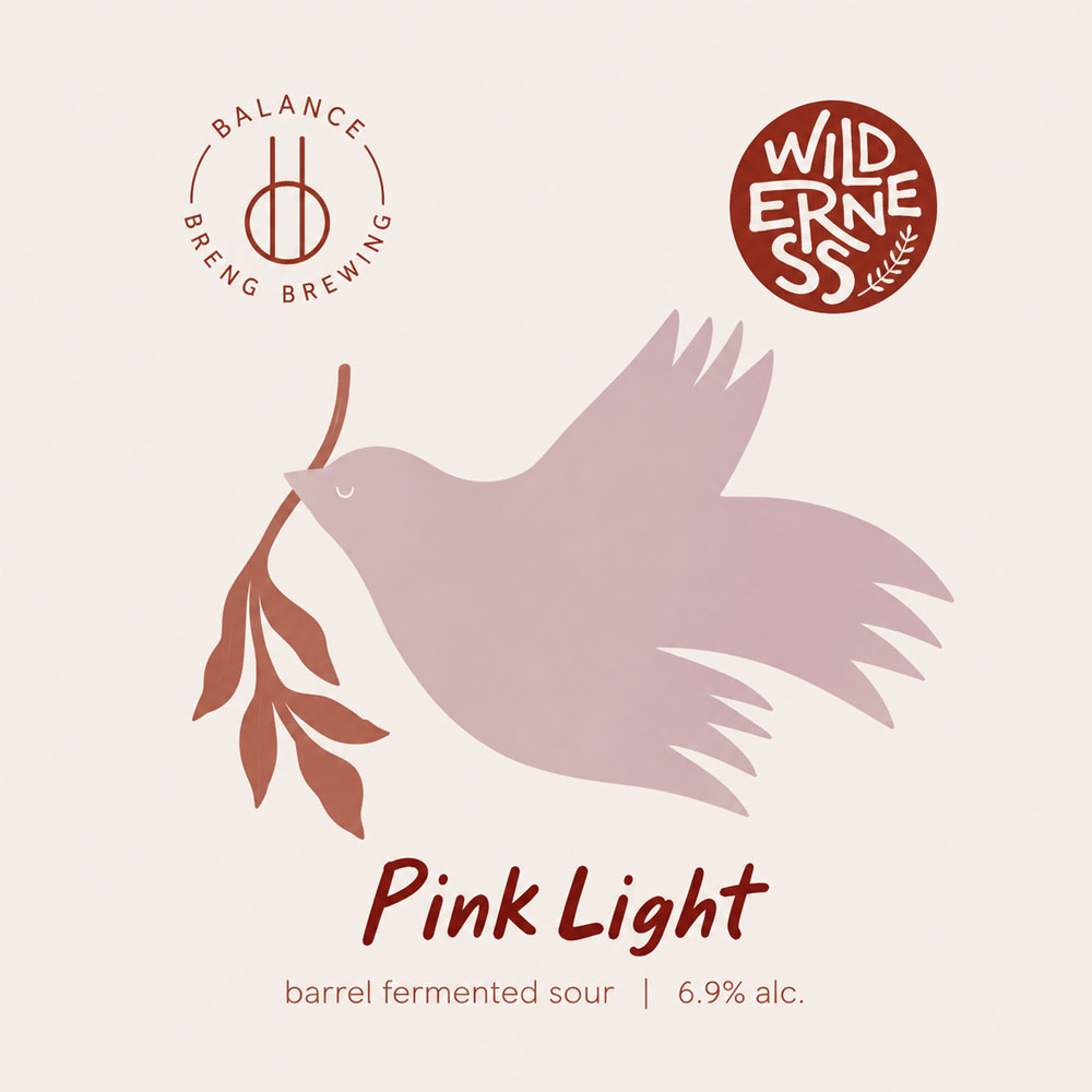 Pink Light beer artwork