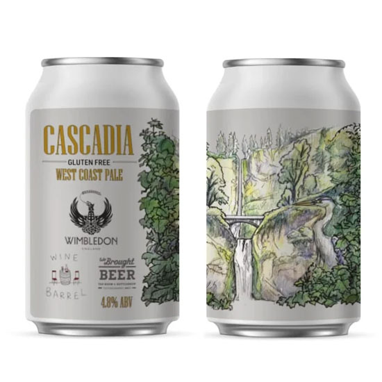 Artwork for Cascadia by Wimbledon Brewery