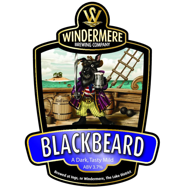 Artwork for Blackbeard by Windermere Brewing Company