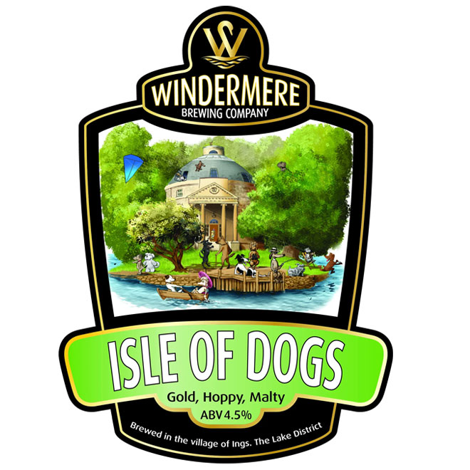 Isle of Dogs beer artwork