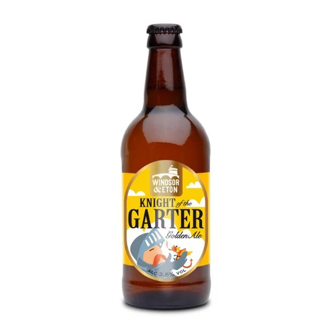 Knight of the Garter beer artwork