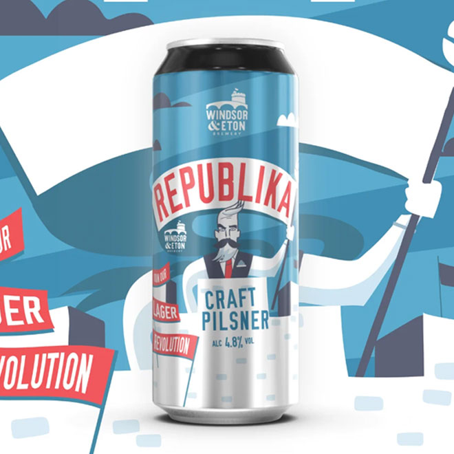 Republika beer artwork