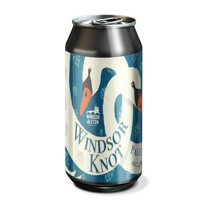 Windsor Knot beer artwork