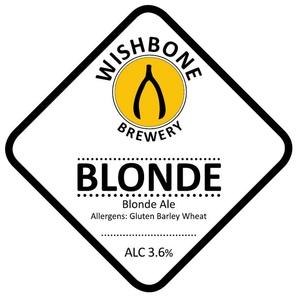 Blonde beer artwork