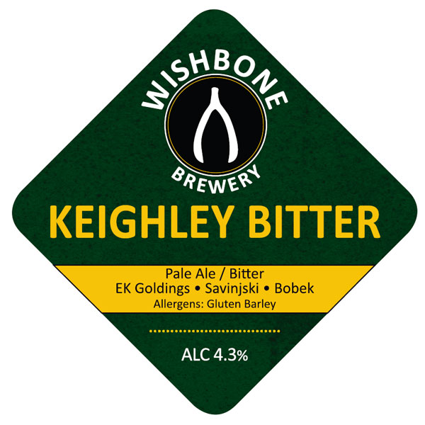 Keighley Bitter beer artwork