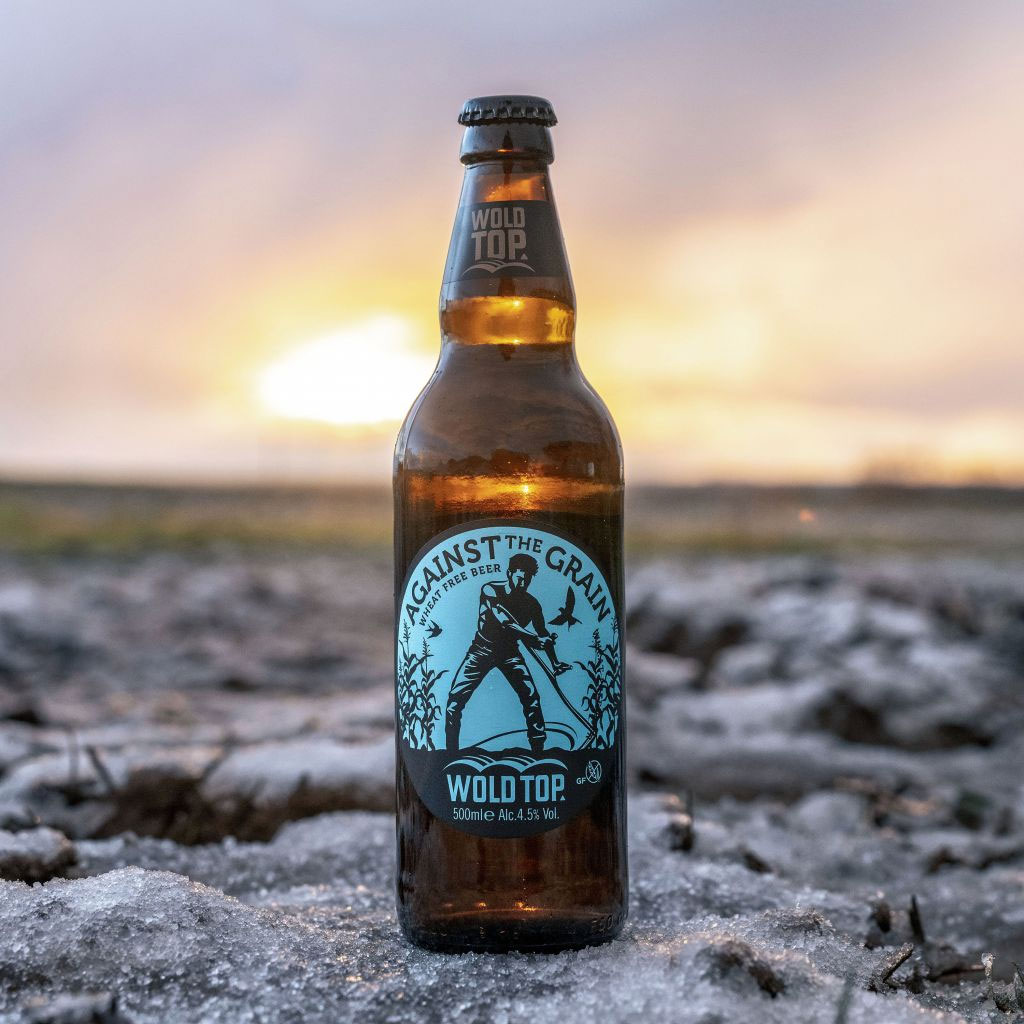 Against The Grain beer artwork