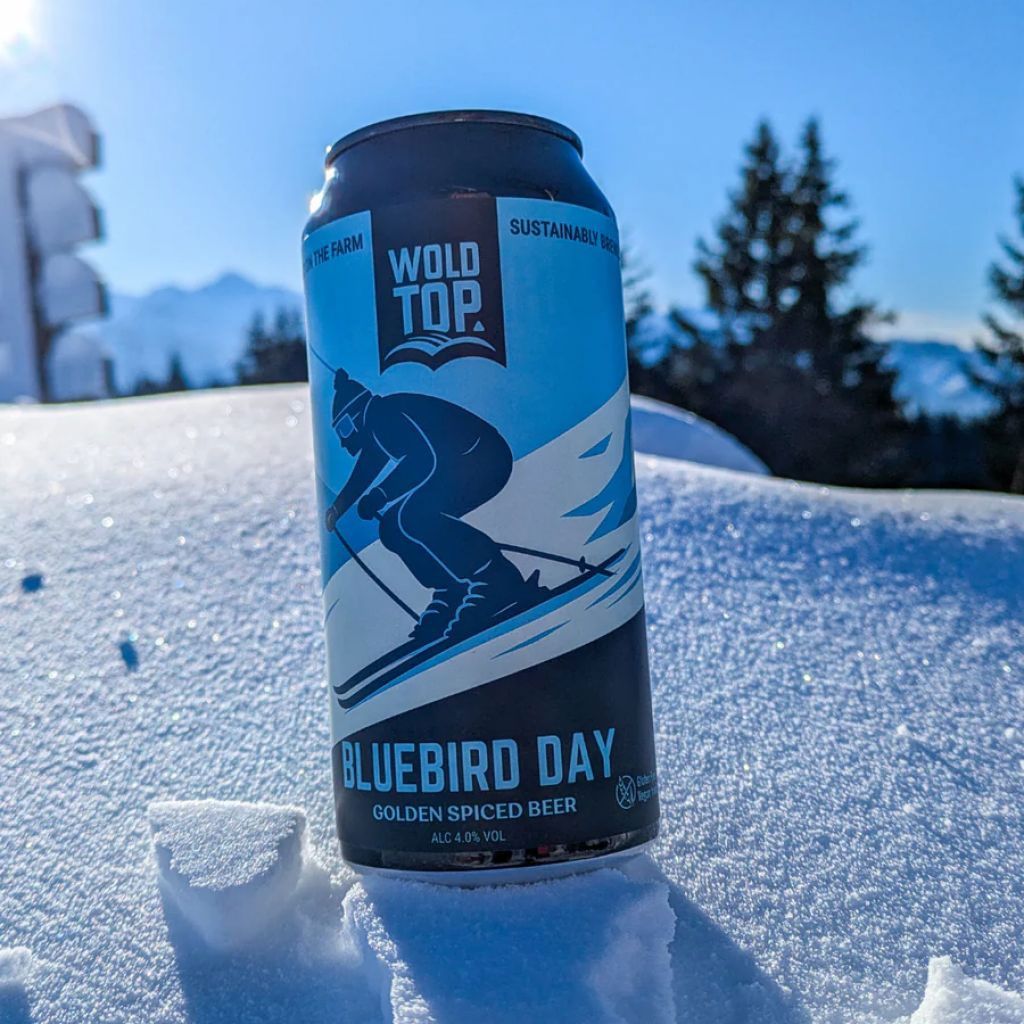 Bluebird Day beer artwork