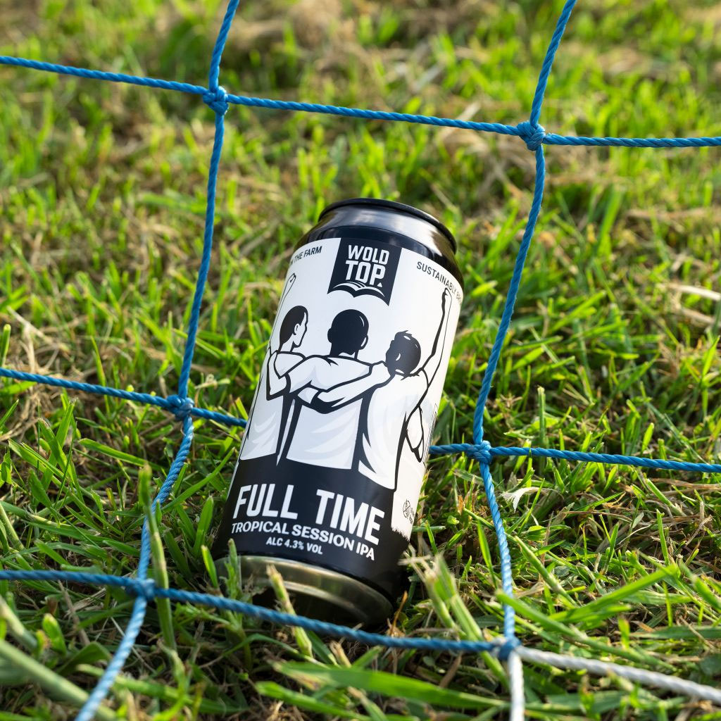 Full Time beer artwork