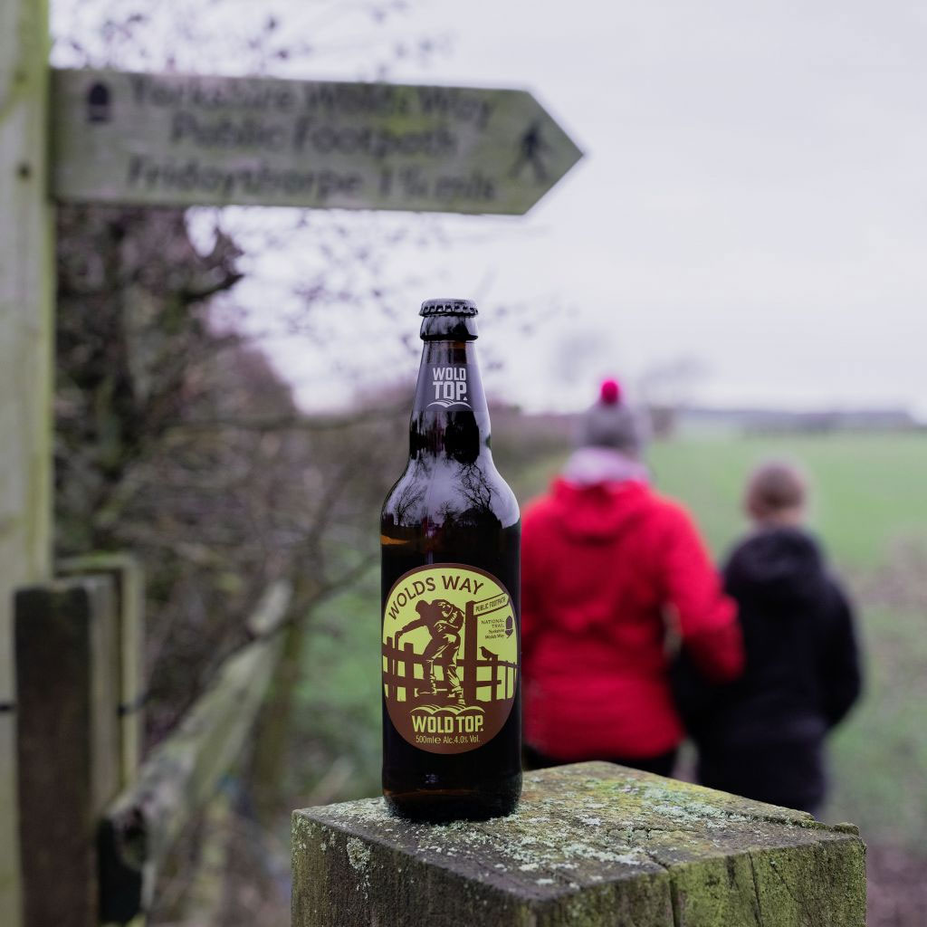 Wolds Way beer artwork