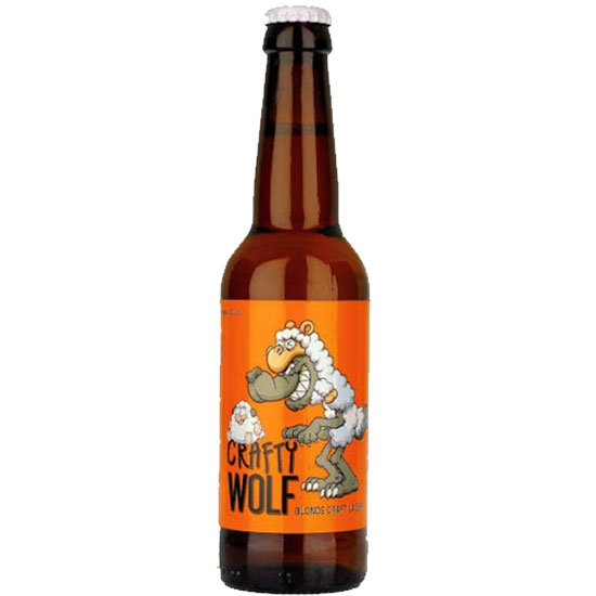 Crafty Wolf beer artwork