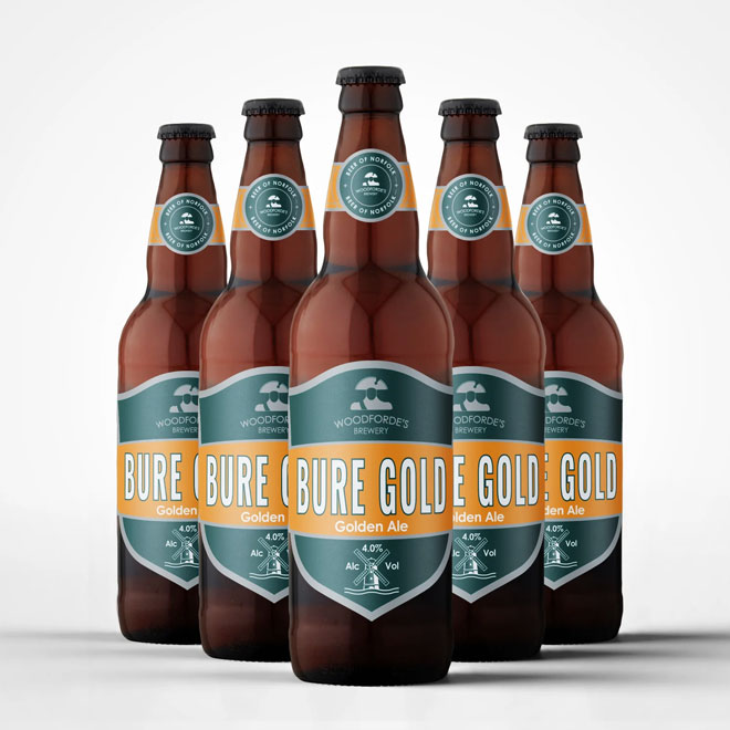 Bure Gold beer artwork