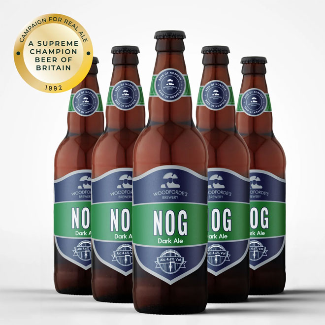 Nog beer artwork