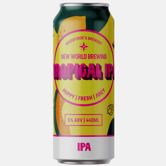 Artwork for Tropical IPA by Woodforde's