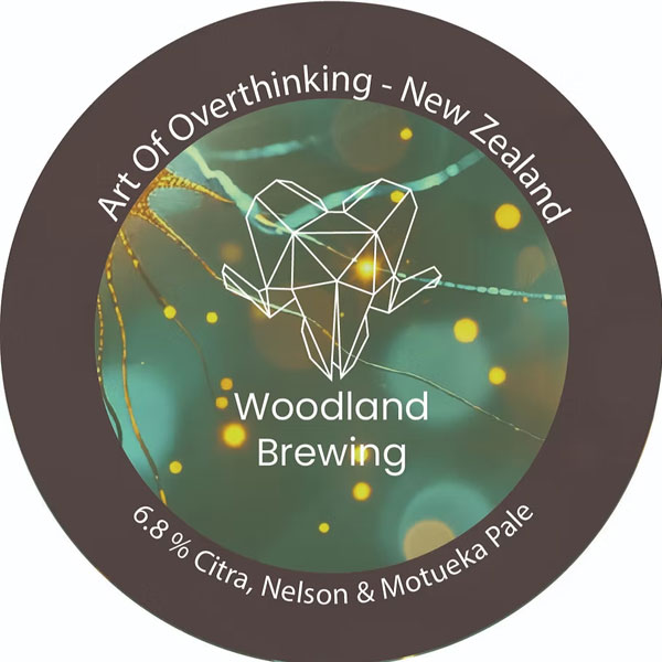 Art of Overthinking - New Zealand beer artwork