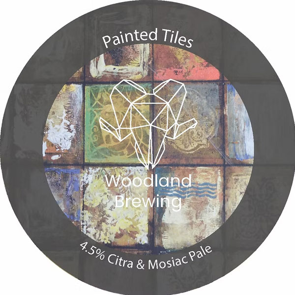 Painted Tiles beer artwork
