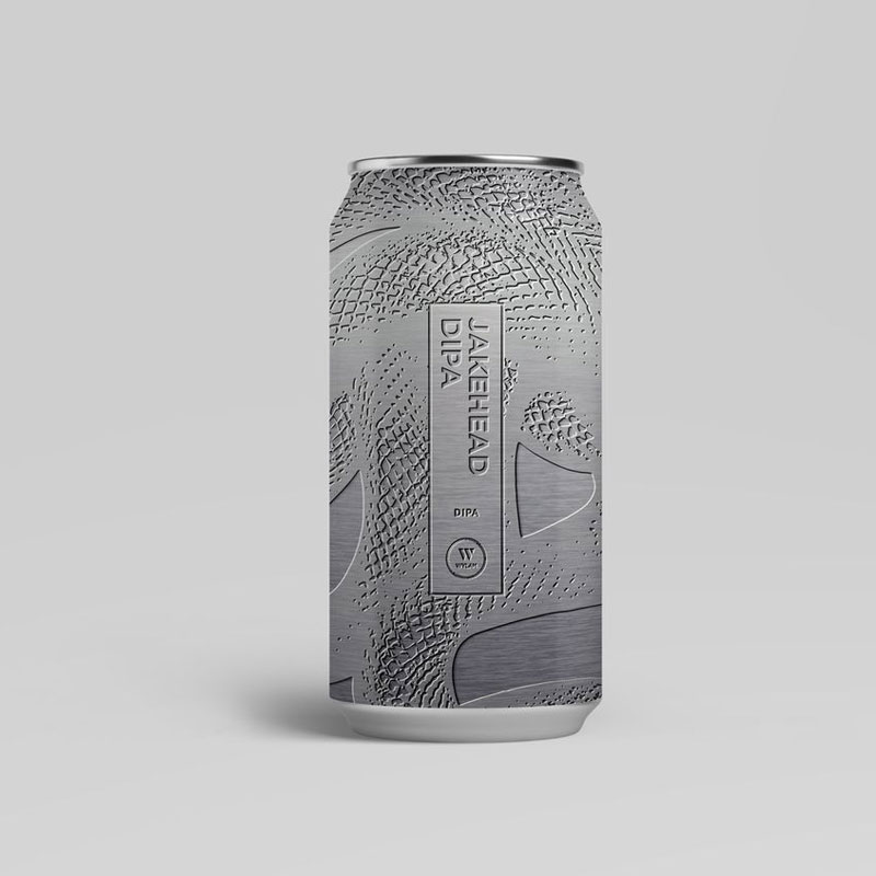 Jakehead DIPA beer artwork