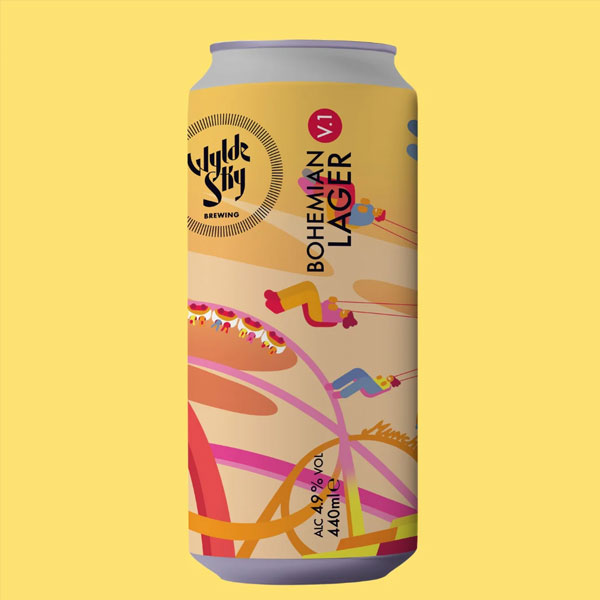 Bohemian Lager beer artwork