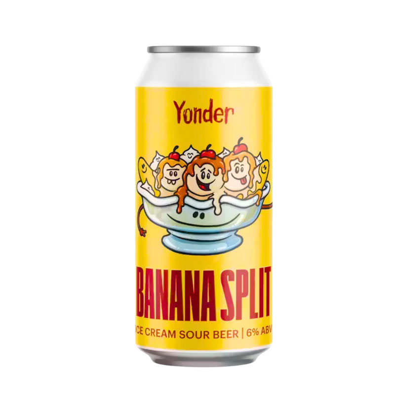 Banana Split beer artwork
