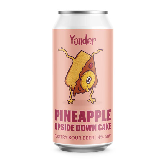 Artwork for Pineapple Upside Down Cake by Yonder Brewing & Blending