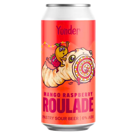 Artwork for Mango Raspberry Roulade by Yonder Brewing & Blending