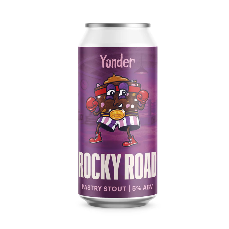 Rocky Road beer artwork