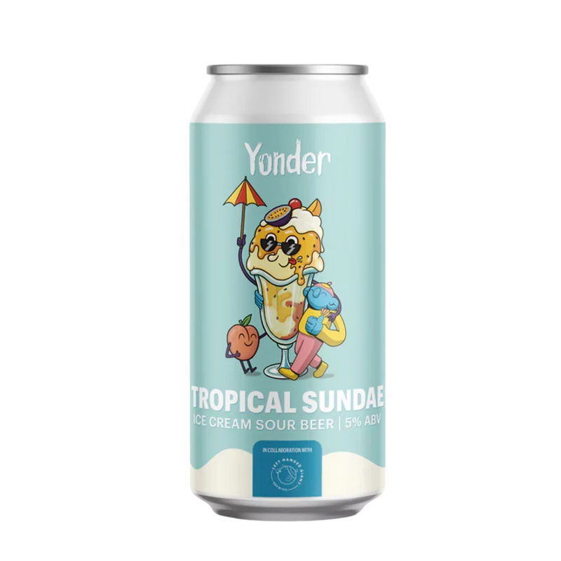 Tropical Sundae beer artwork
